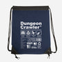 Dungeon Label-None-Drawstring-Bag-DrMonekers
