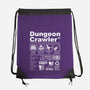 Dungeon Label-None-Drawstring-Bag-DrMonekers