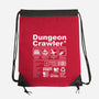 Dungeon Label-None-Drawstring-Bag-DrMonekers