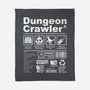 Dungeon Label-None-Fleece-Blanket-DrMonekers