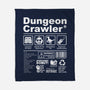 Dungeon Label-None-Fleece-Blanket-DrMonekers