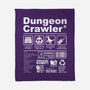Dungeon Label-None-Fleece-Blanket-DrMonekers