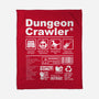 Dungeon Label-None-Fleece-Blanket-DrMonekers