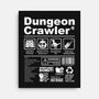 Dungeon Label-None-Stretched-Canvas-DrMonekers