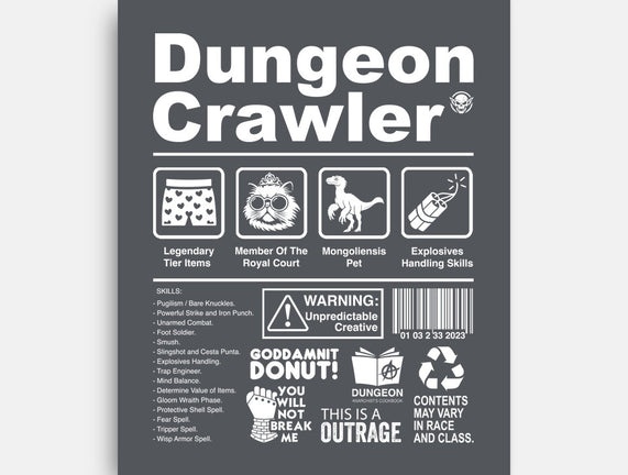 Dungeon Label