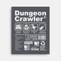 Dungeon Label-None-Stretched-Canvas-DrMonekers