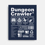 Dungeon Label-None-Stretched-Canvas-DrMonekers