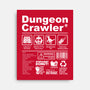 Dungeon Label-None-Stretched-Canvas-DrMonekers