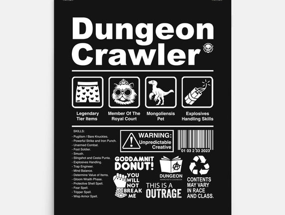 Dungeon Label
