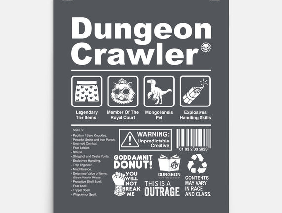 Dungeon Label