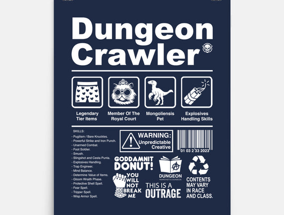 Dungeon Label
