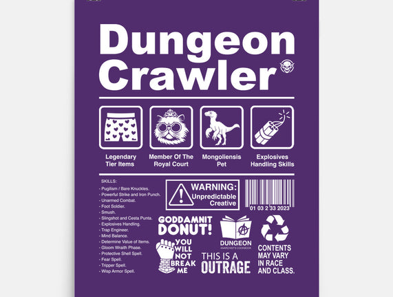 Dungeon Label