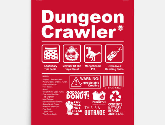 Dungeon Label