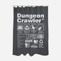 Dungeon Label-None-Polyester-Shower Curtain-DrMonekers