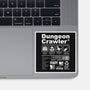 Dungeon Label-None-Glossy-Sticker-DrMonekers