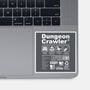 Dungeon Label-None-Glossy-Sticker-DrMonekers