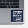 Dungeon Label-None-Glossy-Sticker-DrMonekers