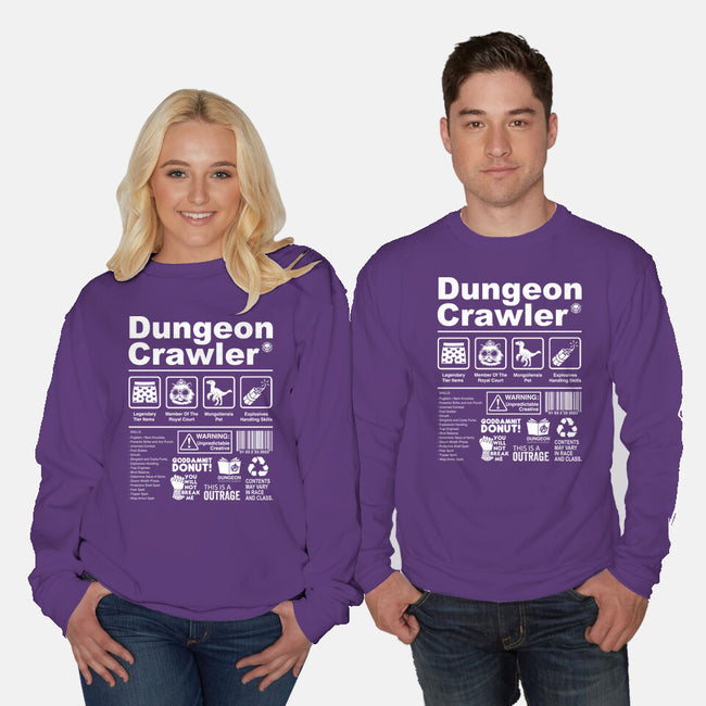 Dungeon Label-Unisex-Crew Neck-Sweatshirt-DrMonekers