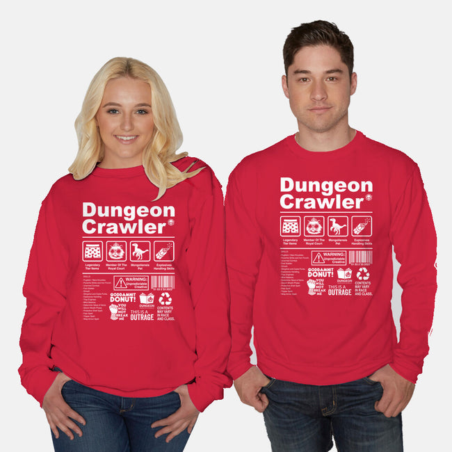 Dungeon Label-Unisex-Crew Neck-Sweatshirt-DrMonekers