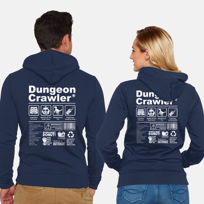 Dungeon Label-Unisex-Zip-Up-Sweatshirt-DrMonekers