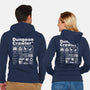 Dungeon Label-Unisex-Zip-Up-Sweatshirt-DrMonekers