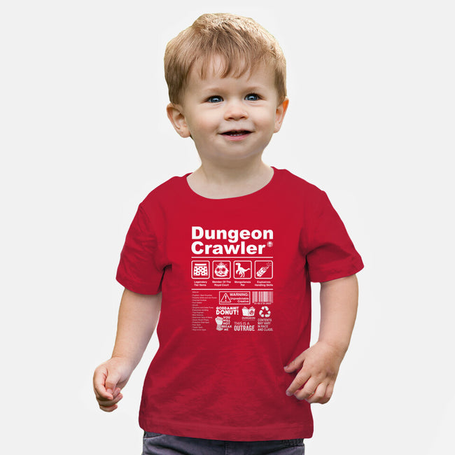 Dungeon Label-Baby-Basic-Tee-DrMonekers