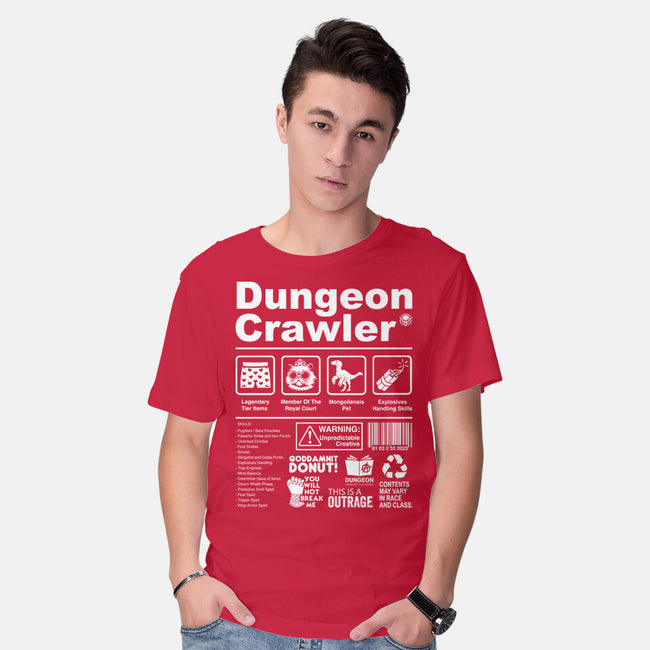 Dungeon Label-Mens-Basic-Tee-DrMonekers