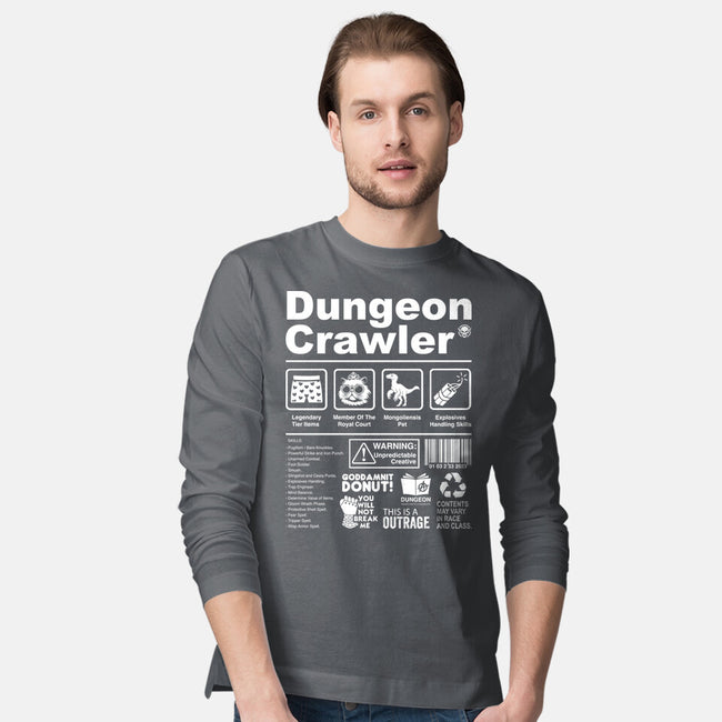 Dungeon Label-Mens-Long Sleeved-Tee-DrMonekers