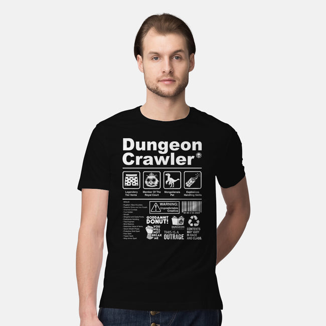 Dungeon Label-Mens-Premium-Tee-DrMonekers