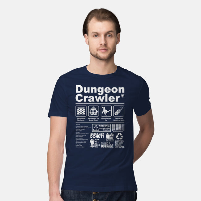 Dungeon Label-Mens-Premium-Tee-DrMonekers