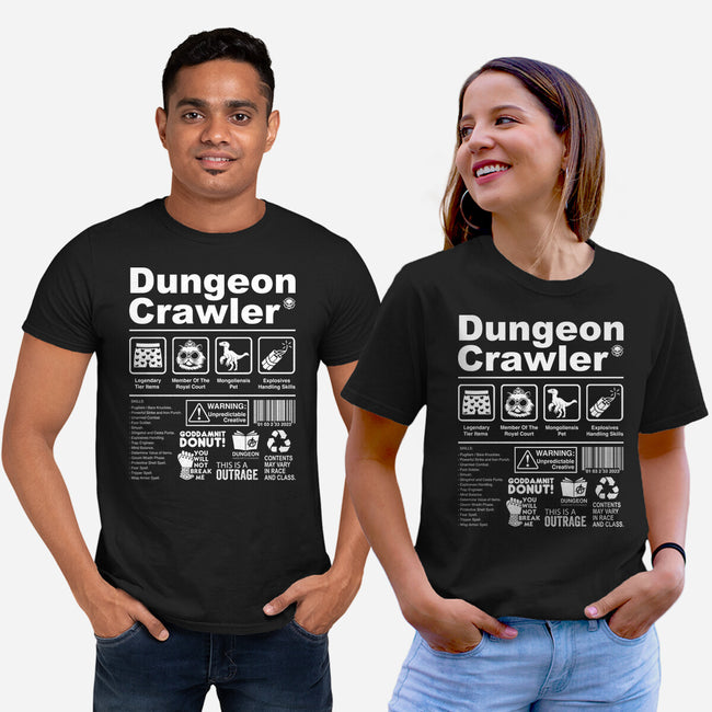 Dungeon Label-Unisex-Basic-Tee-DrMonekers