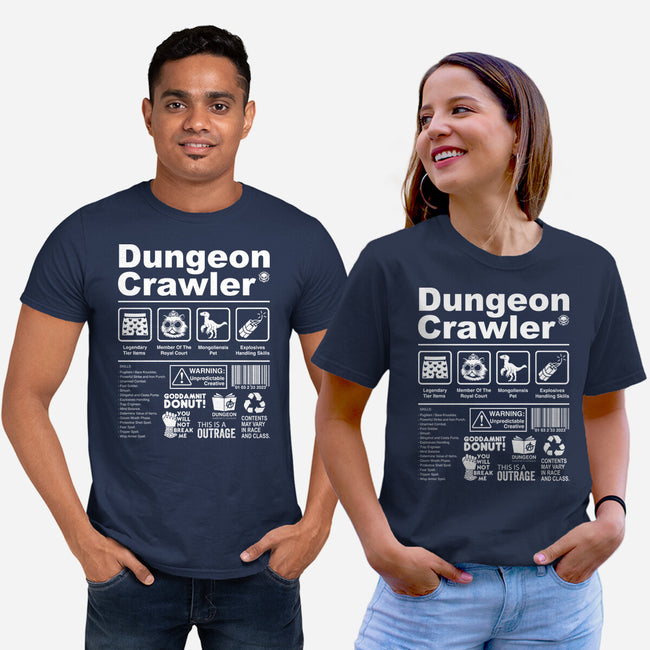 Dungeon Label-Unisex-Basic-Tee-DrMonekers