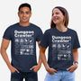 Dungeon Label-Unisex-Basic-Tee-DrMonekers
