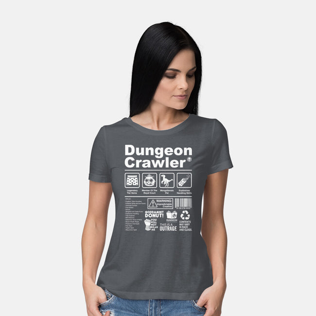 Dungeon Label-Womens-Basic-Tee-DrMonekers