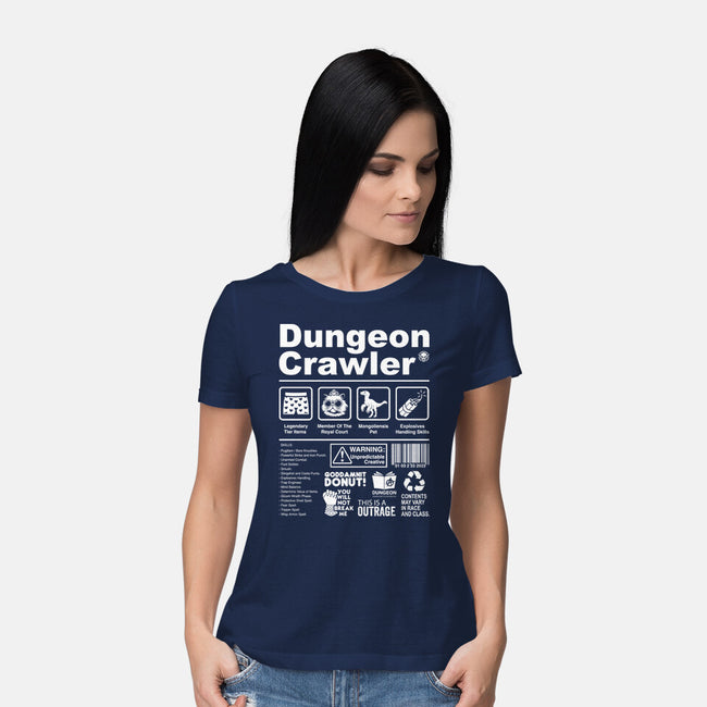 Dungeon Label-Womens-Basic-Tee-DrMonekers