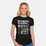 Dungeon Label-Womens-Fitted-Tee-DrMonekers