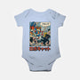Robocat Attack-Baby-Basic-Onesie-GODZILLARGE