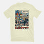 Robocat Attack-Mens-Basic-Tee-GODZILLARGE
