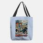 Robocat Attack-None-Basic Tote-Bag-GODZILLARGE