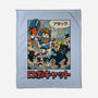 Robocat Attack-None-Fleece-Blanket-GODZILLARGE