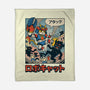 Robocat Attack-None-Fleece-Blanket-GODZILLARGE