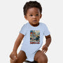 Robocat Attack-Baby-Basic-Onesie-GODZILLARGE