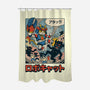 Robocat Attack-None-Polyester-Shower Curtain-GODZILLARGE