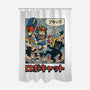 Robocat Attack-None-Polyester-Shower Curtain-GODZILLARGE