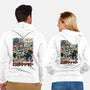Robocat Attack-Unisex-Zip-Up-Sweatshirt-GODZILLARGE