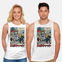Robocat Attack-Unisex-Basic-Tank-GODZILLARGE