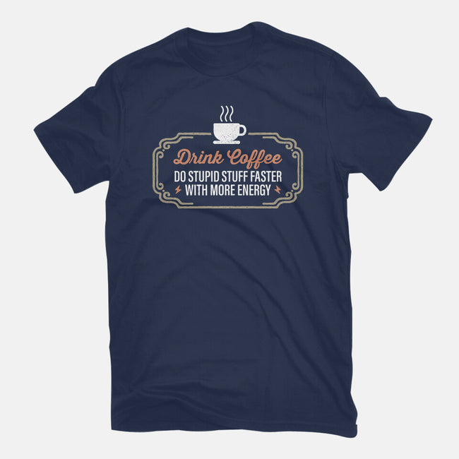 Stupid Stuff Faster-Mens-Premium-Tee-Popnotic