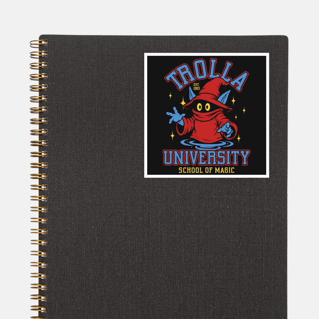 Trolla University-None-Glossy-Sticker-OPIPPI