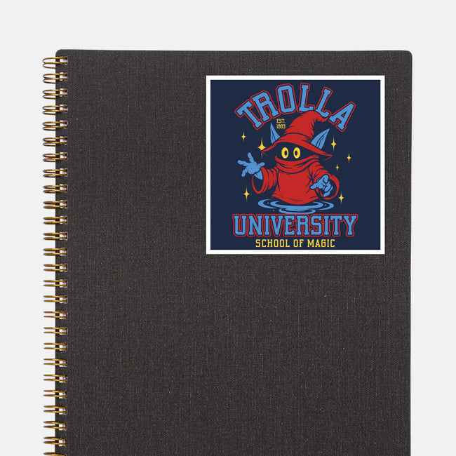 Trolla University-None-Glossy-Sticker-OPIPPI