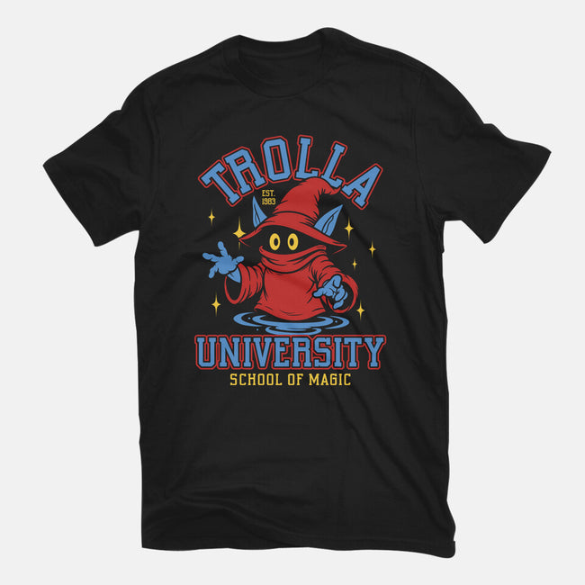 Trolla University-Womens-Basic-Tee-OPIPPI